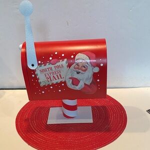 Vintage “Santa North Pole Express Mail” Mailbox